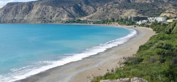 Beach In Pissouri Cyprus